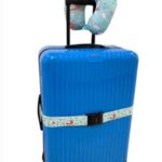 獨角獸雪豆頸枕行李帶-粉紅 (優惠套裝) (2)